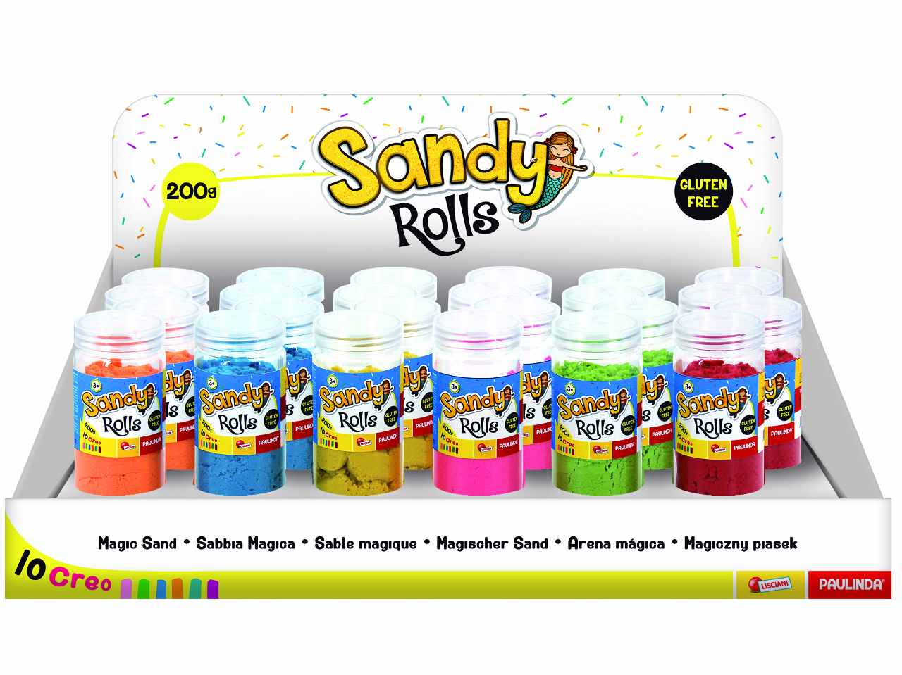 Sandy rolls assortiti 200g