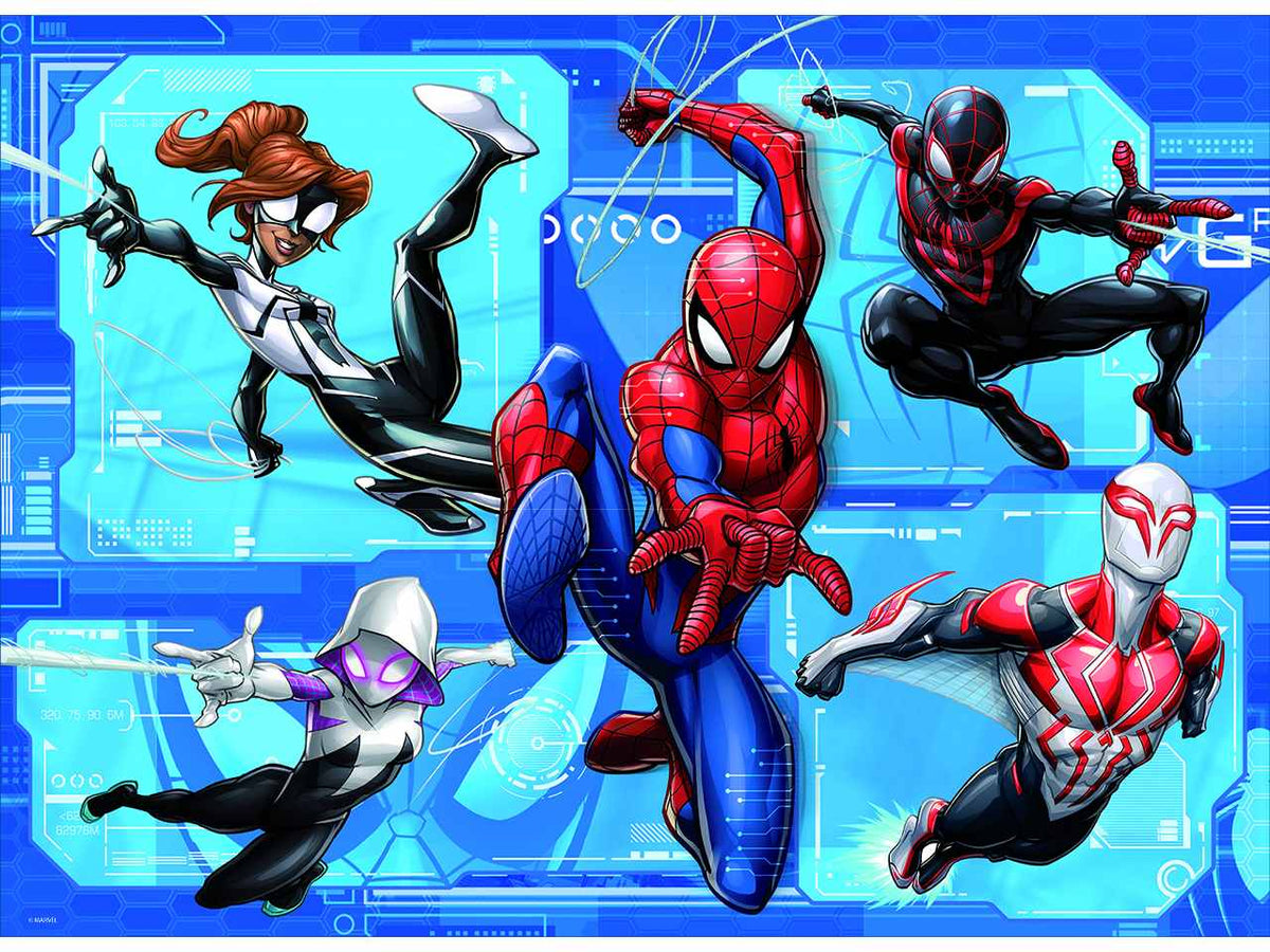 Marvel puzzle df maxi floor 108 spider-man
