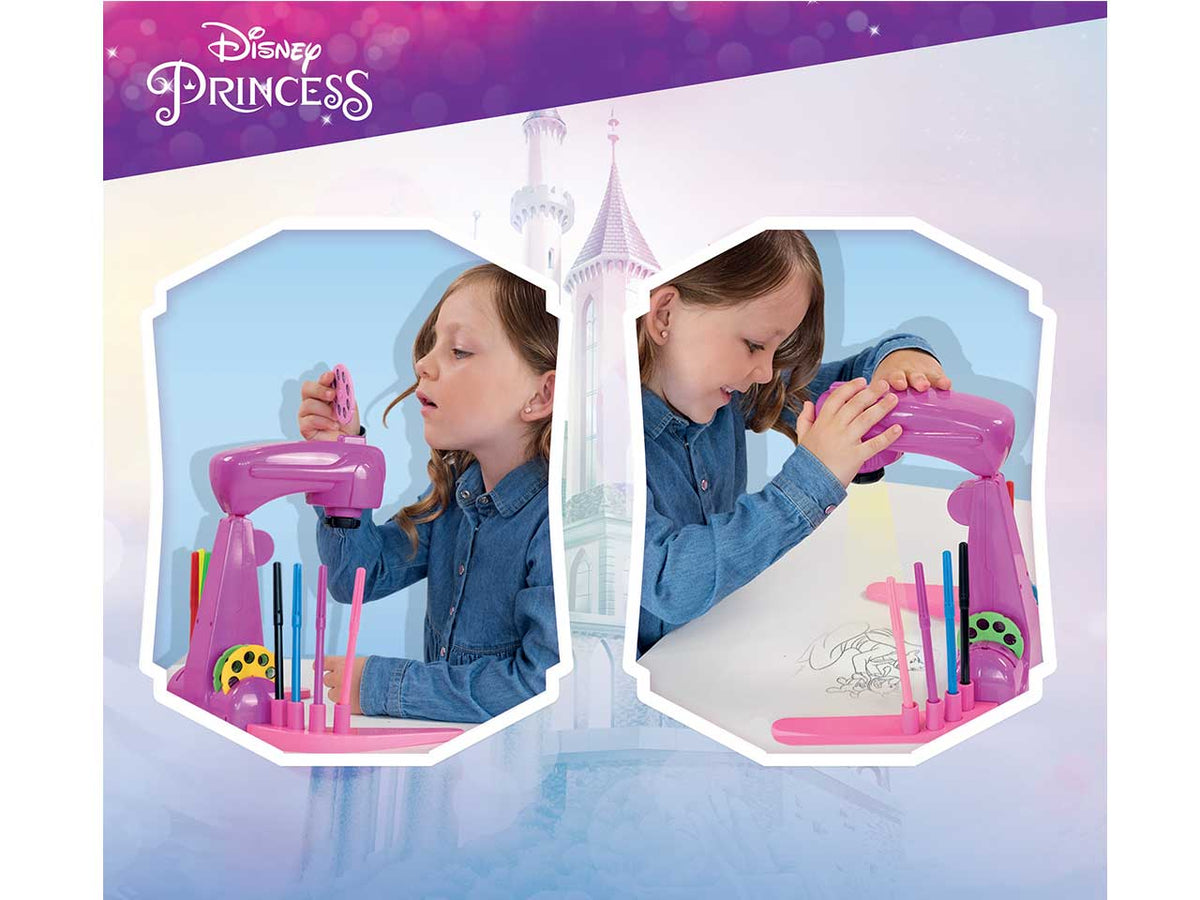 Princess projector drawing school