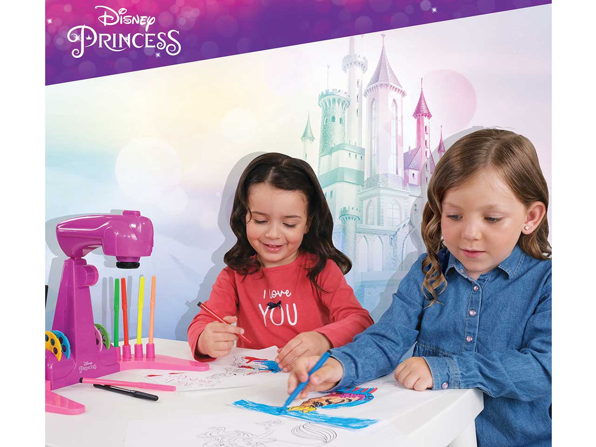 Princess projector drawing school