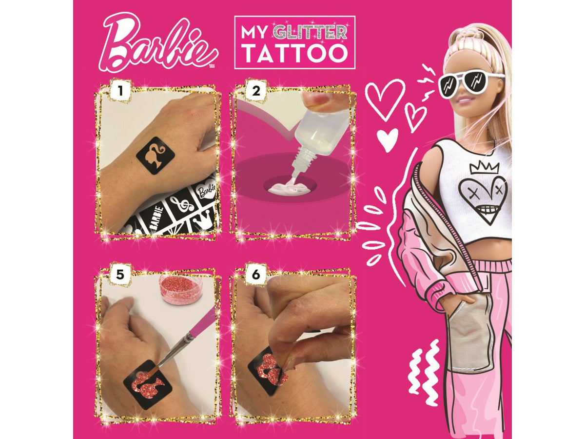 Barbie my glitter tattoo