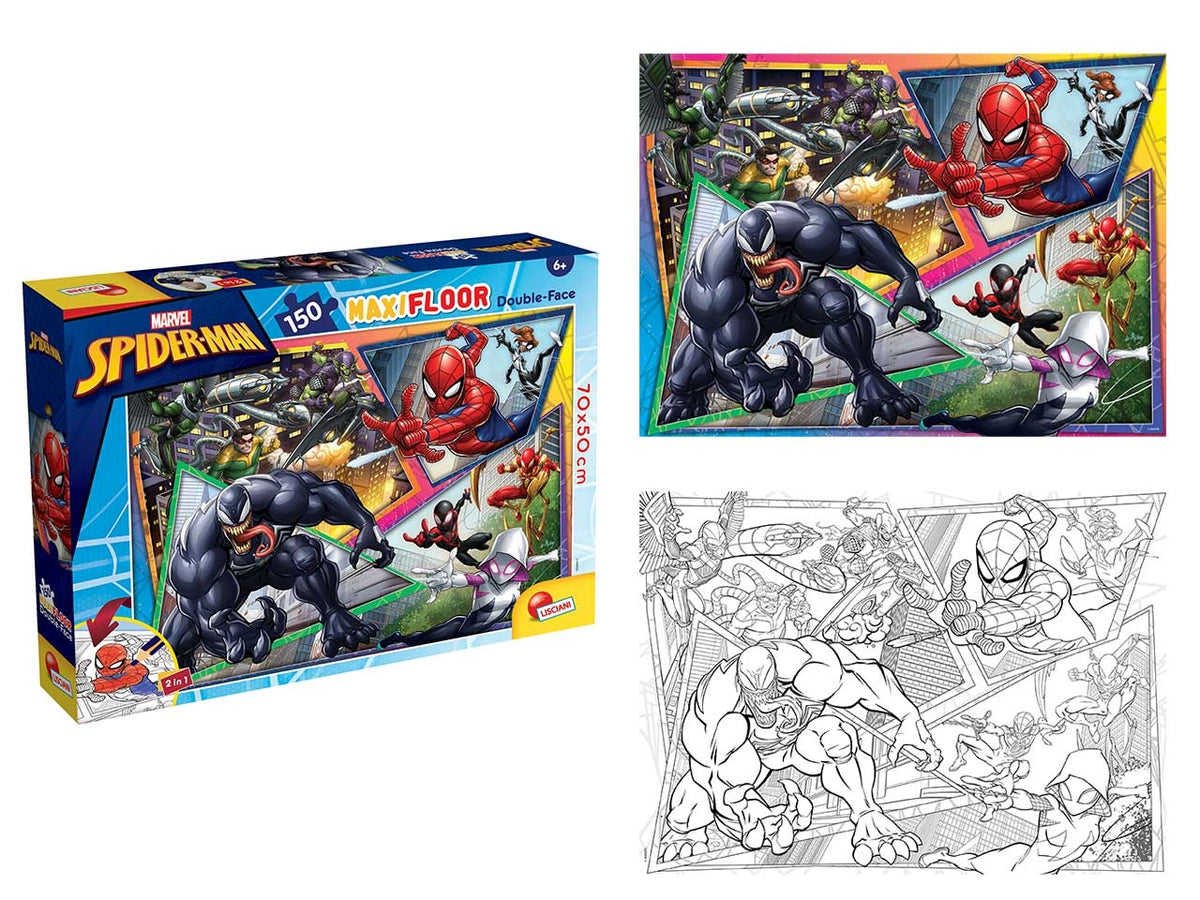 Marvel puzzle df maxi floor 150 spiderman