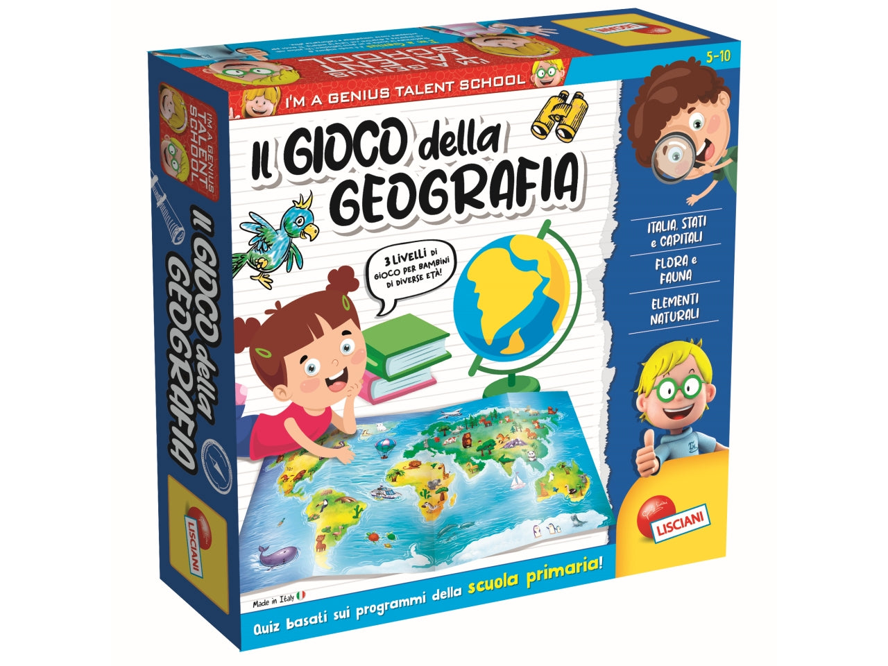I'm a genius il gioco della geografia