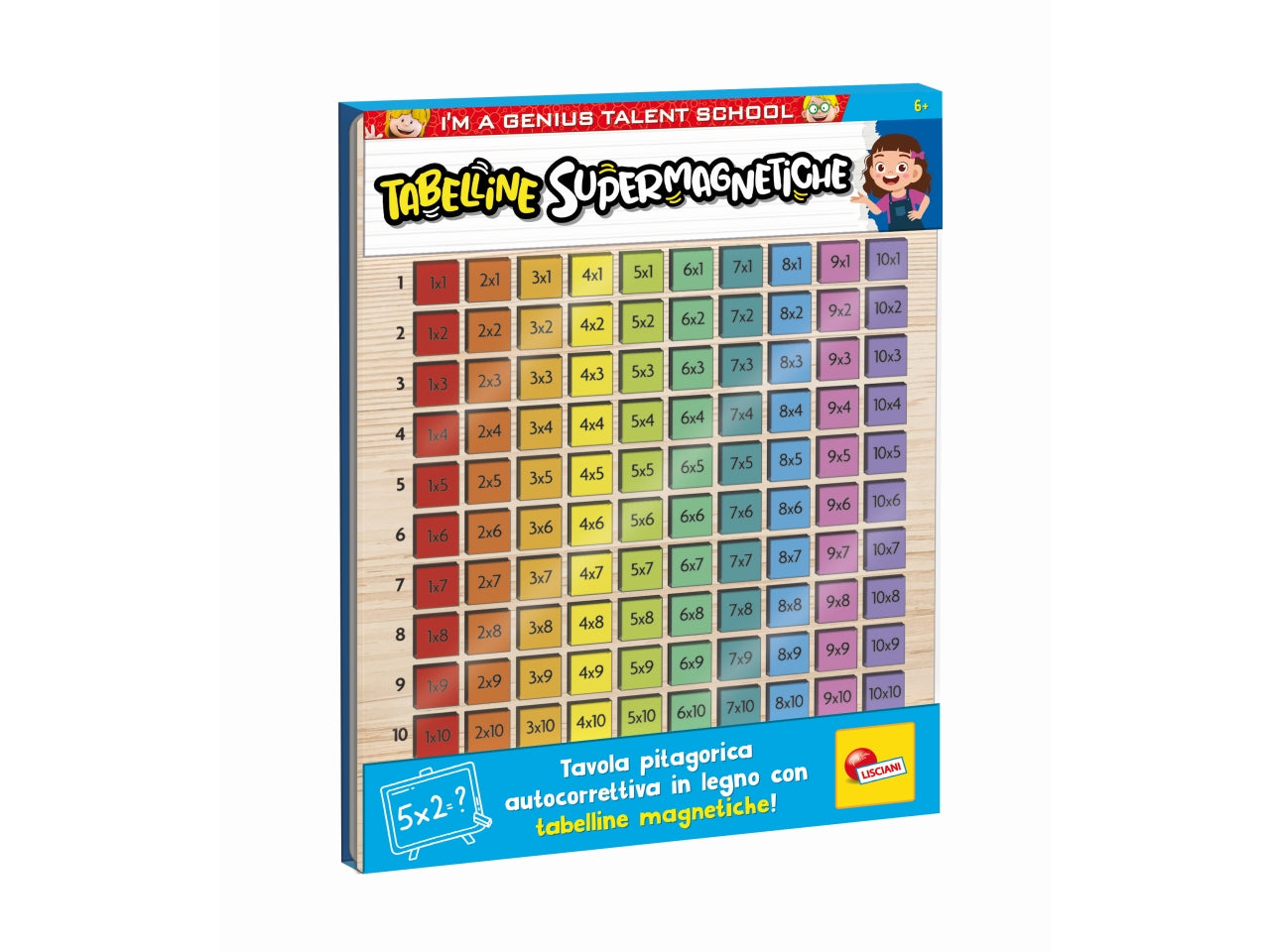 I'm a genius tabelline supermagnetiche