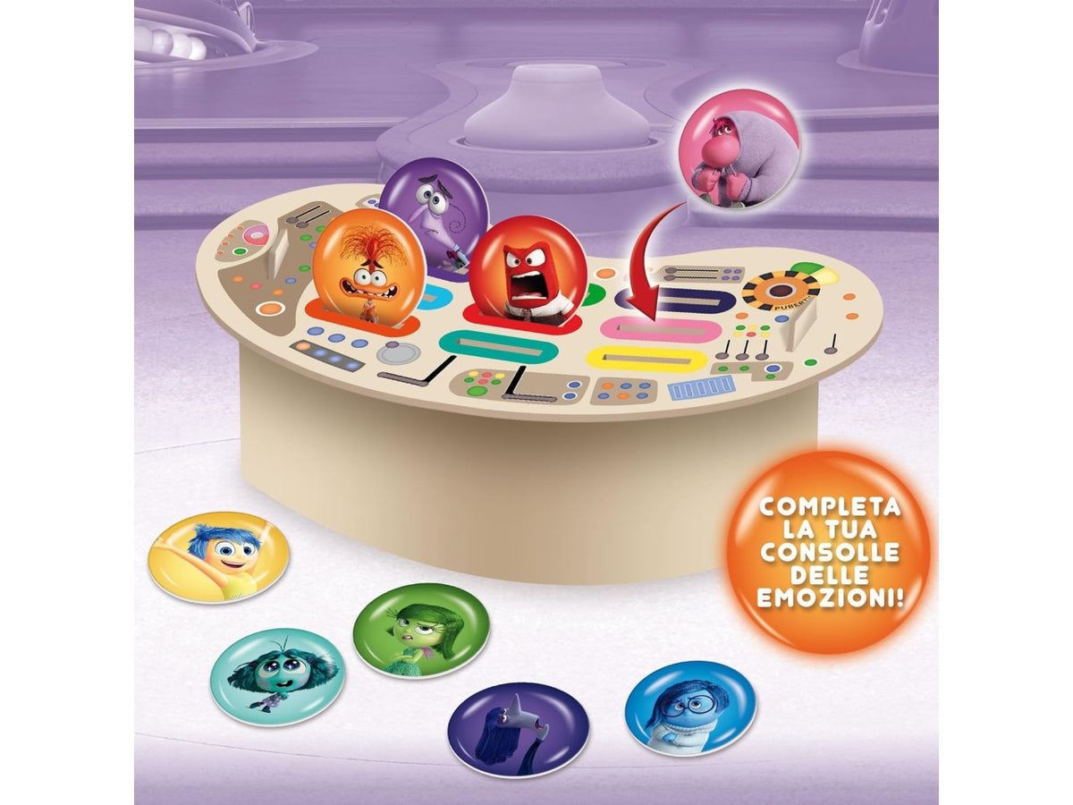 Gioco da tavolo inside out 2 il gioco delle emozioni con consolle 3d, da 2 a 4 giocatori dai 6 anni, tanti quiz e sfide per conoscere le emozioni lisciani