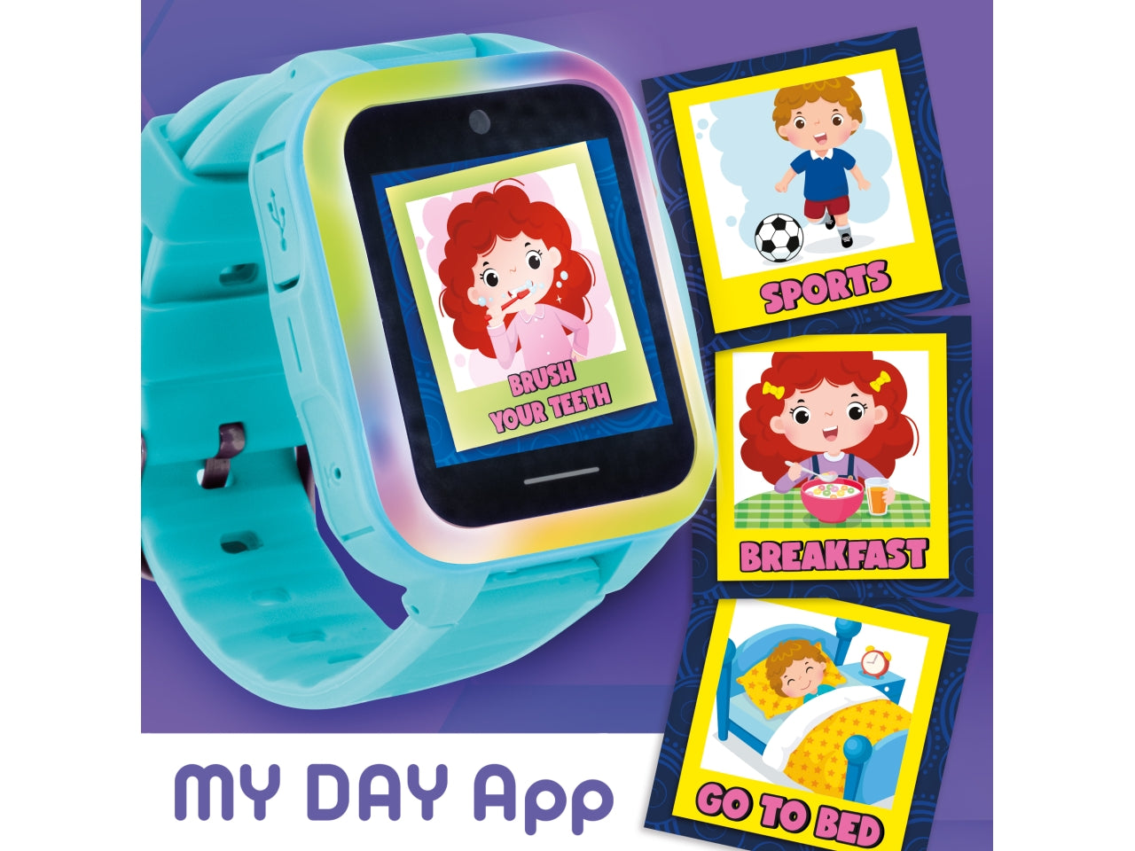 Smartwatch Educativo Hi-Tech Mio Watch - Multicolor, per Bambini da 5 Anni, Lisciani