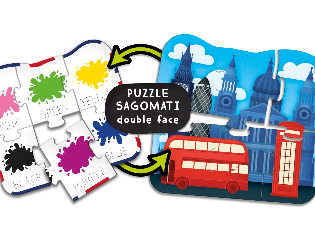 Gioco Educativo Prescolare Carotina Gli Utilissimi Il Grande Gioco dell'Inglese - Multicolor, per Bambini 3-6 Anni, Lisciani