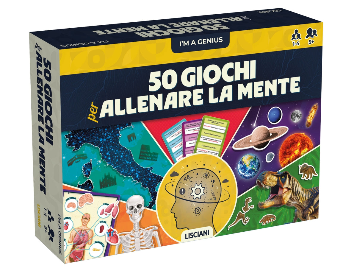 I'm a genius raccolta 50 giochi educativi kids