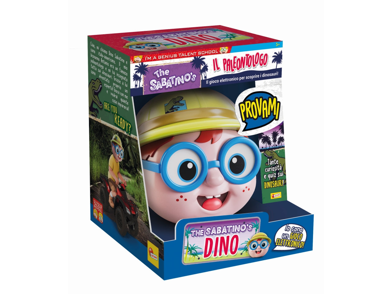 Gioco Educativo I'm a Genius The Sabatino's Il Paleontologo - Multicolor, per Bambini da 5 Anni, Lisciani