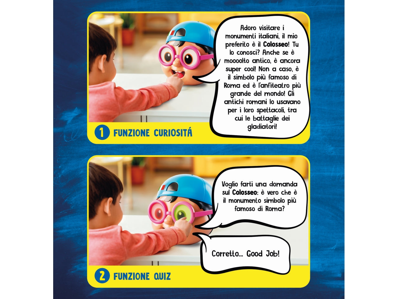 Gioco Educativo I'm a Genius The Sabatino's L'Italiano Vero - Multicolor, per Bambini da 5 Anni, Lisciani