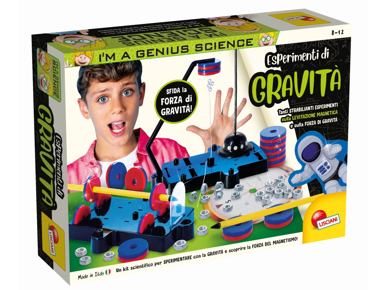 Gioco Scientifico I'm a Genius Esperimenti di GravitÃ  - Multicolor, per Bambini 8-12 Anni, Lisciani