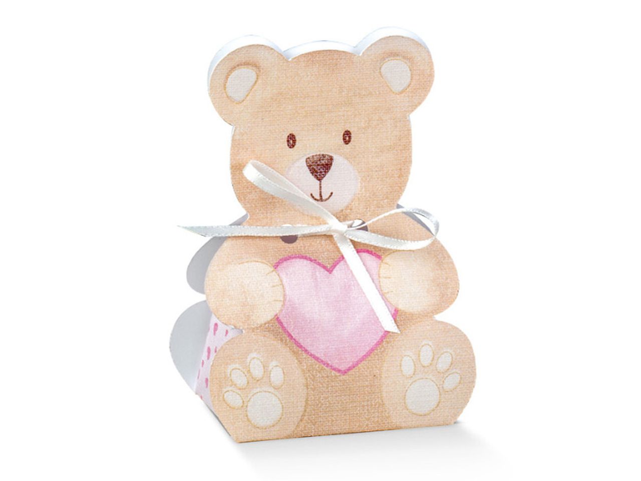 Scatola orsetto litter bear 6x4,5x11cm rosa