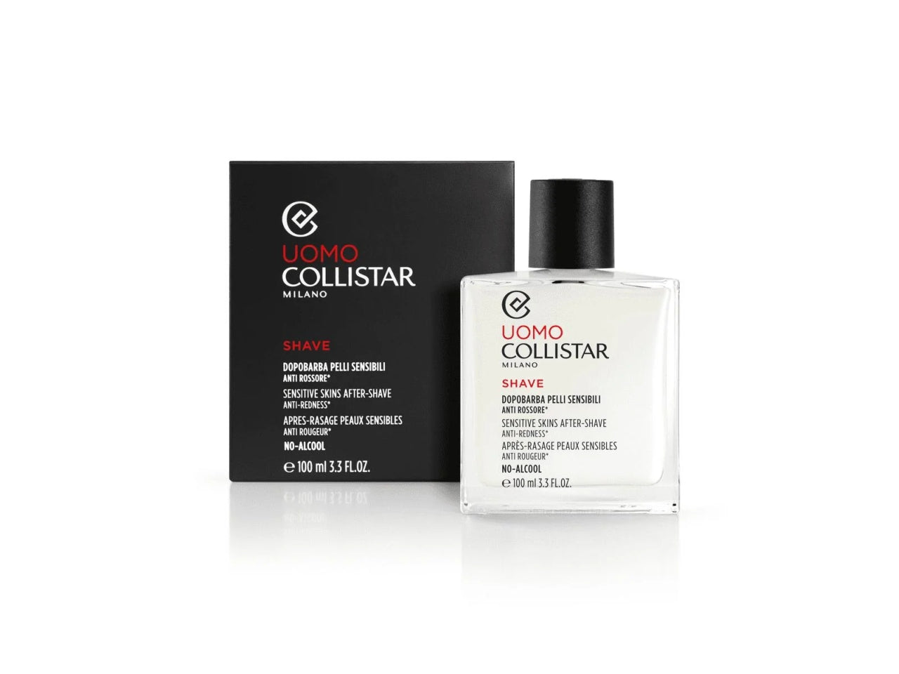 Collistar dopobarba, lozione antirughe e idratante per pelli sensibili, 100 ml