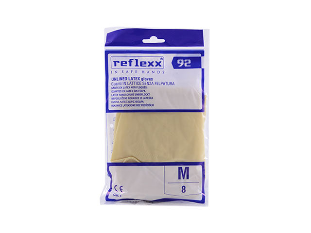 Guanti in lattice senza felpatura tg.m r92 m