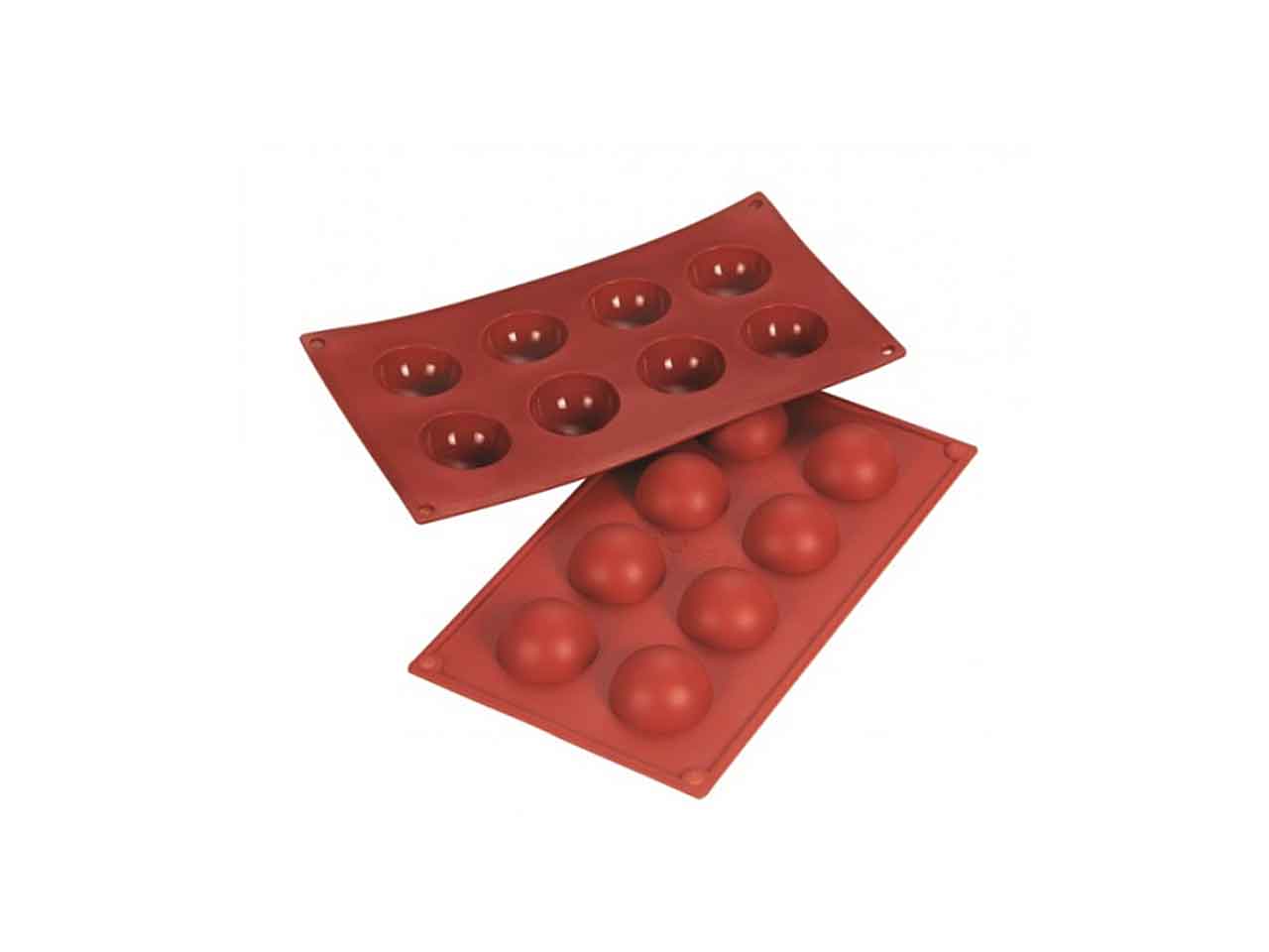 Silicone 8 semisfere d.50 mm.h.25 sf004