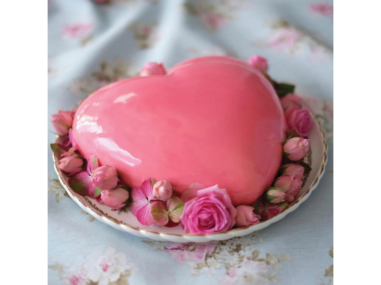 Stampo in silicone a forma di cuore 205x198xh.63mm