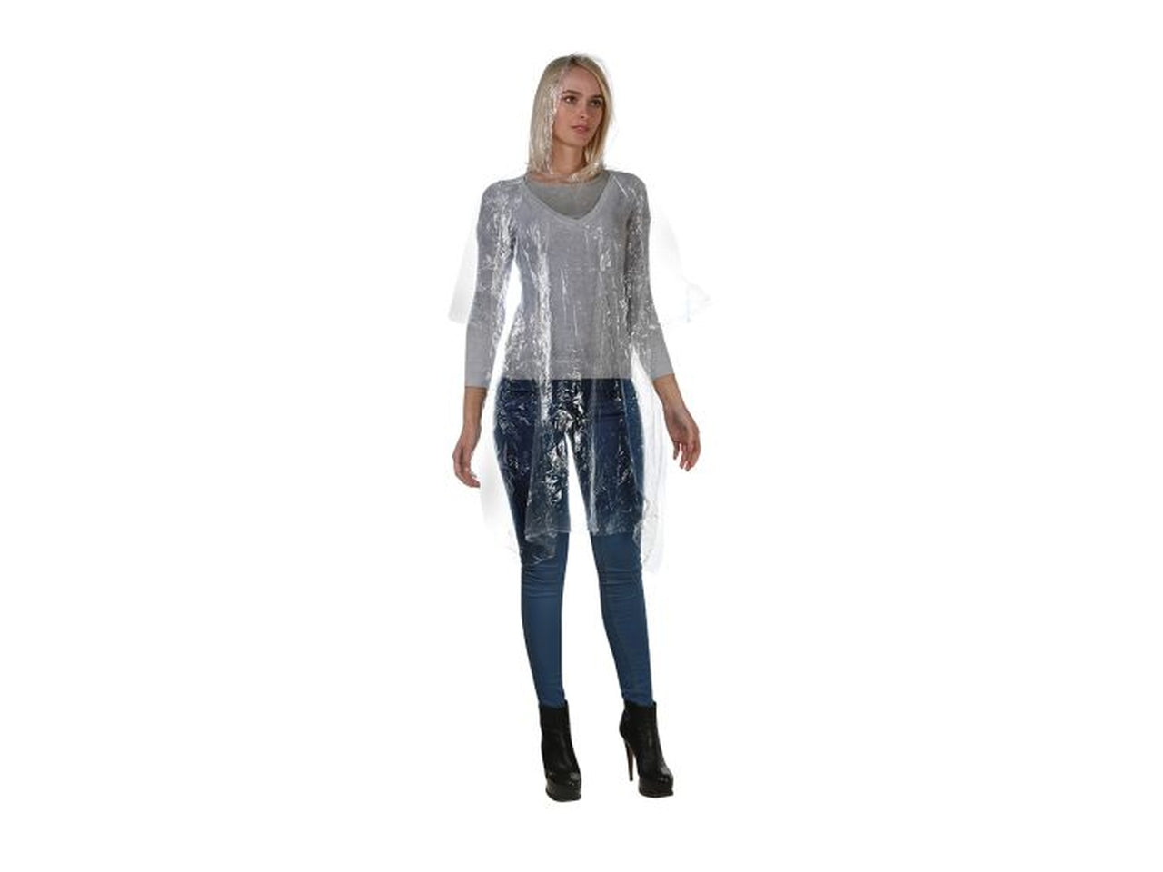 Impermeabile anti pioggia in sfera colorata con moschettone