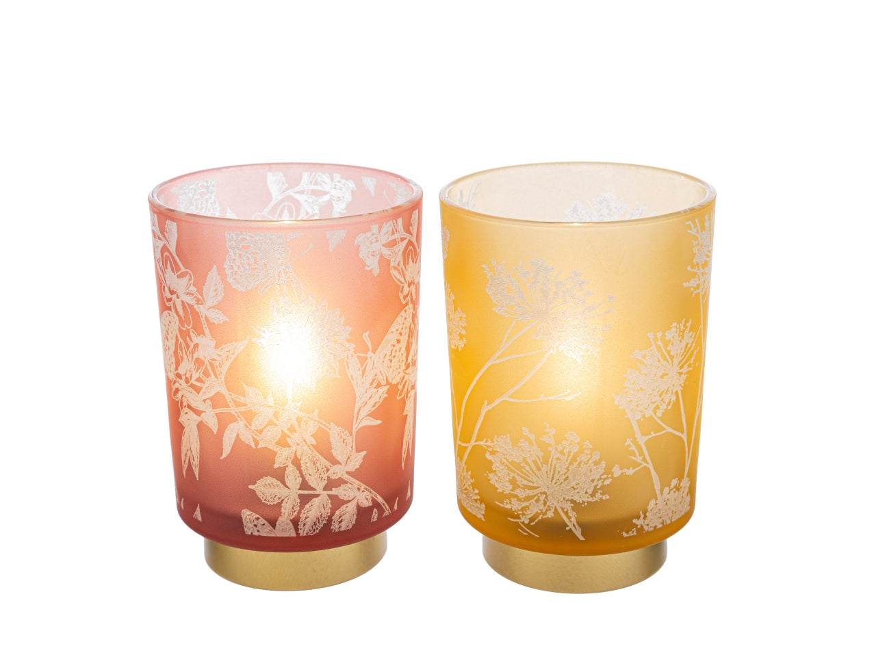 Lampada in vetro in 2 assortimenti misura d.12xh.20cm sll