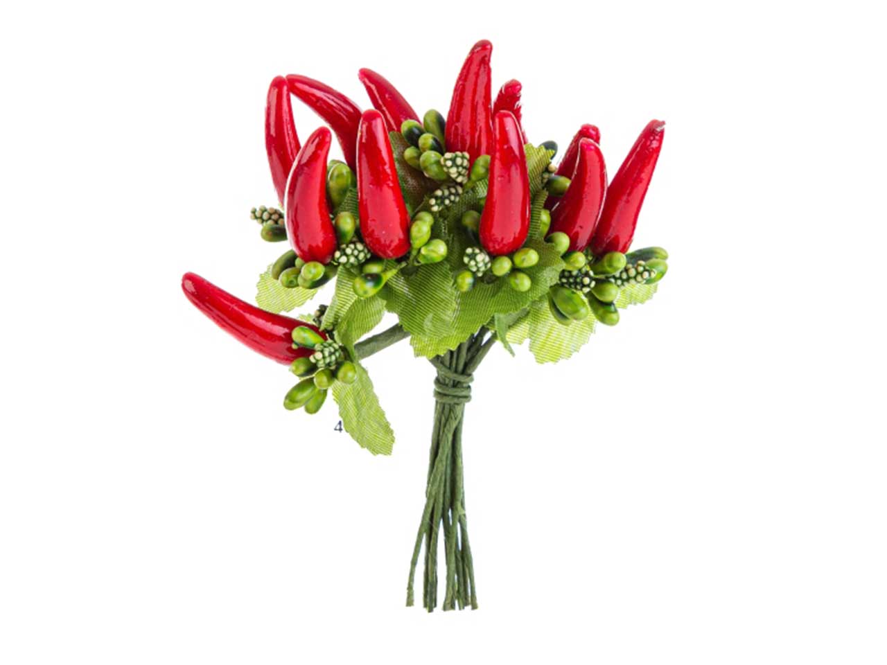 Peperoncino misura 3cm colore verde