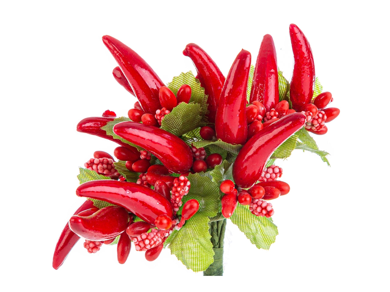 Peperoncino misura 3cm colore rosso