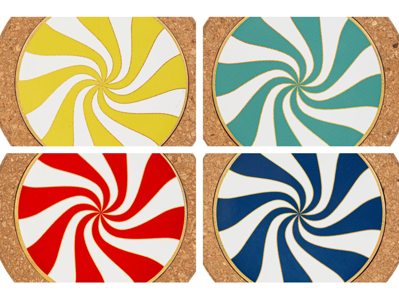 Poggia pentola in porcellana circus in 4 assortimenti