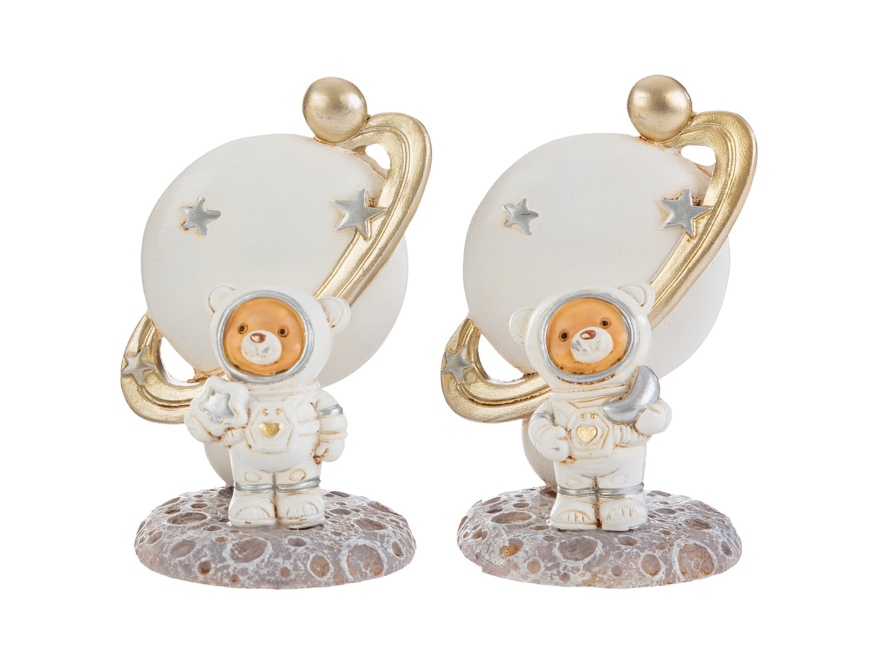 Astronauta resina 4x5xh.5cm 4 assortimenti