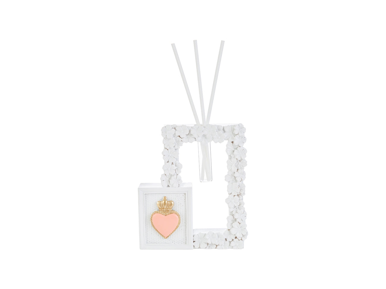 Profumatore cuore resina 9x2xh.11cm con astuccio