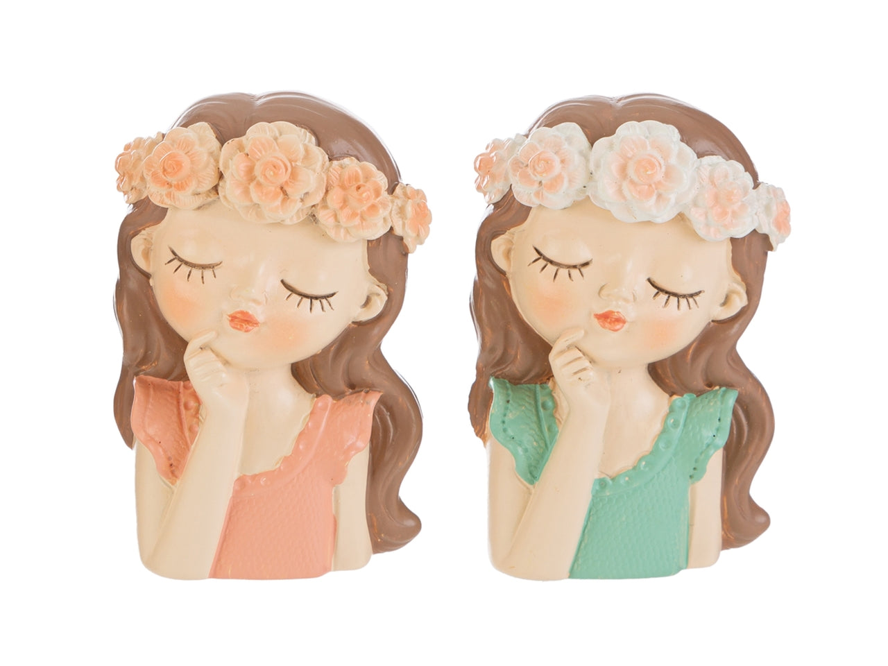 Calmita girls resina 7cm 4 colori assortiti