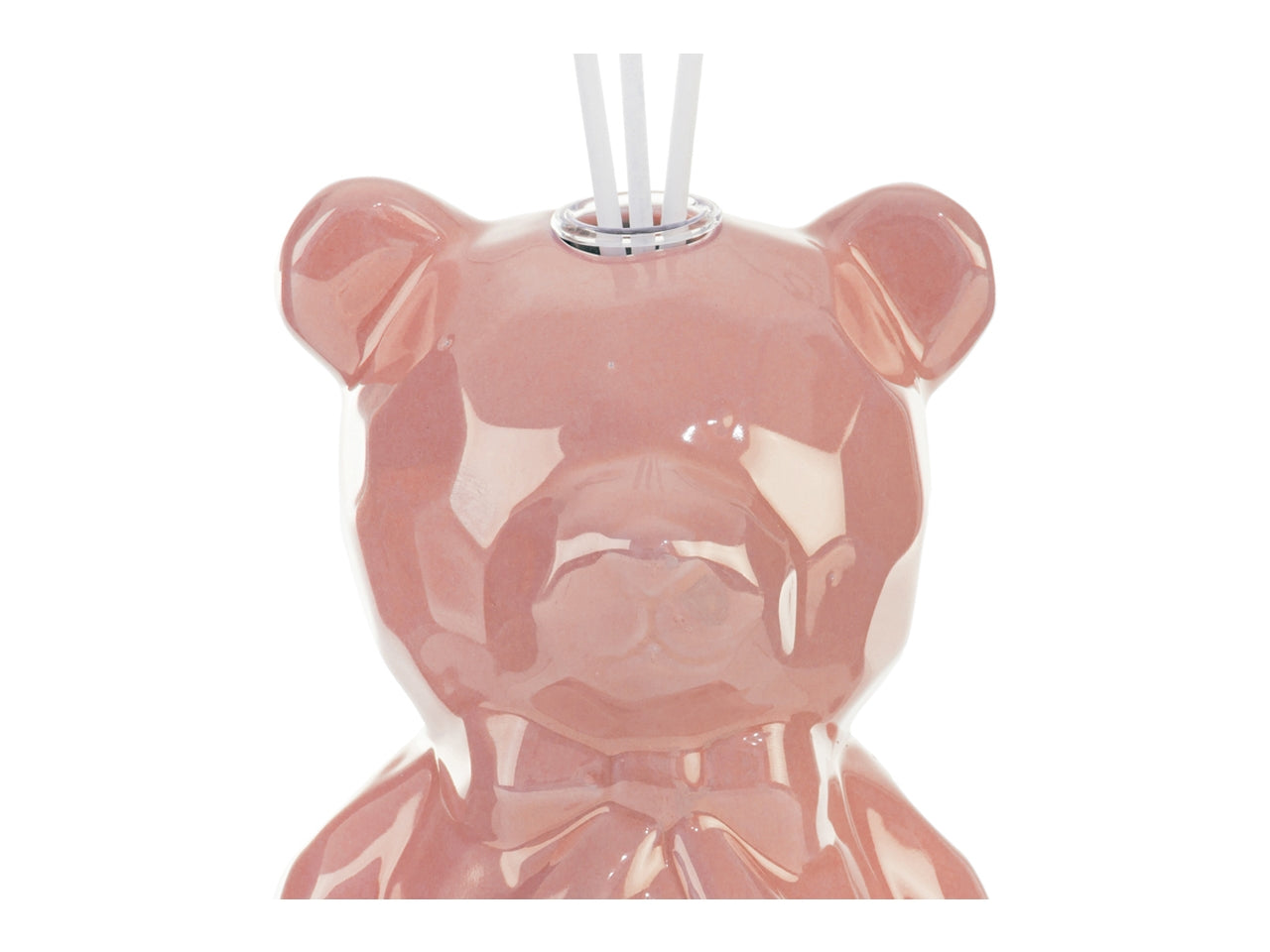 Profumatore orsetto porcellana 9,5x9xh.13cm rosa con astuccio