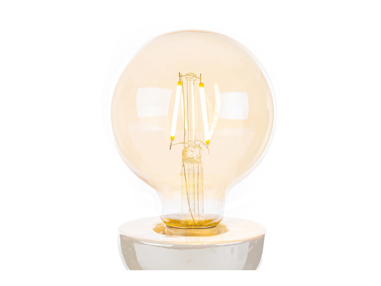Lampada porcellana bianca 9,5x9,5xh.18,5cm con shopper