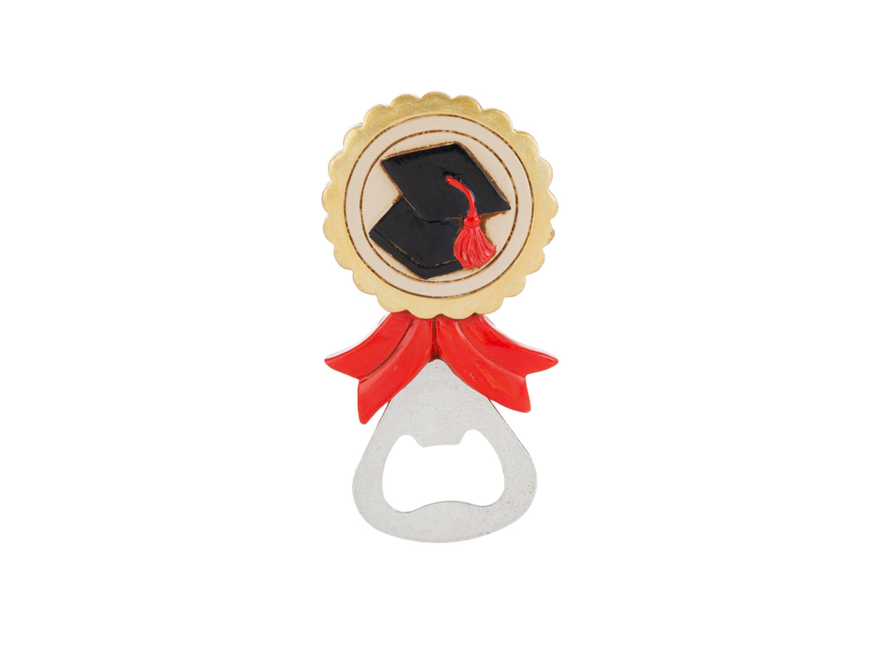 Calamita cavatappi laurea resina 4x7cm
