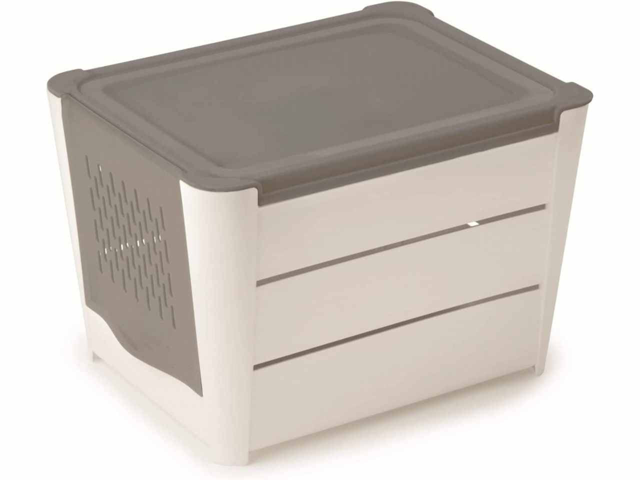 Portapatate panna e tortora 000776