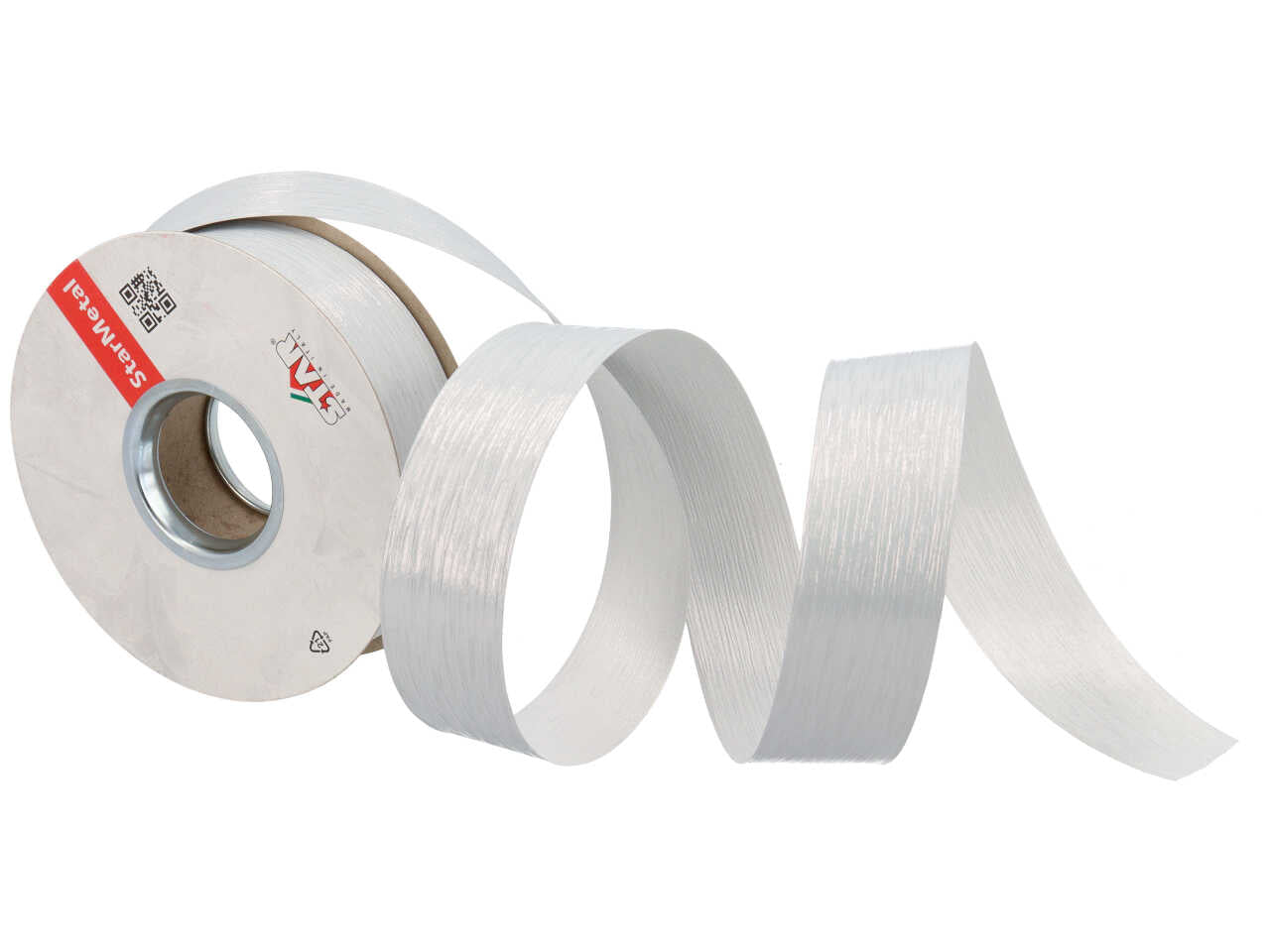 Nastro regalo bianco monocromatico 3,1cmx50mt - Star