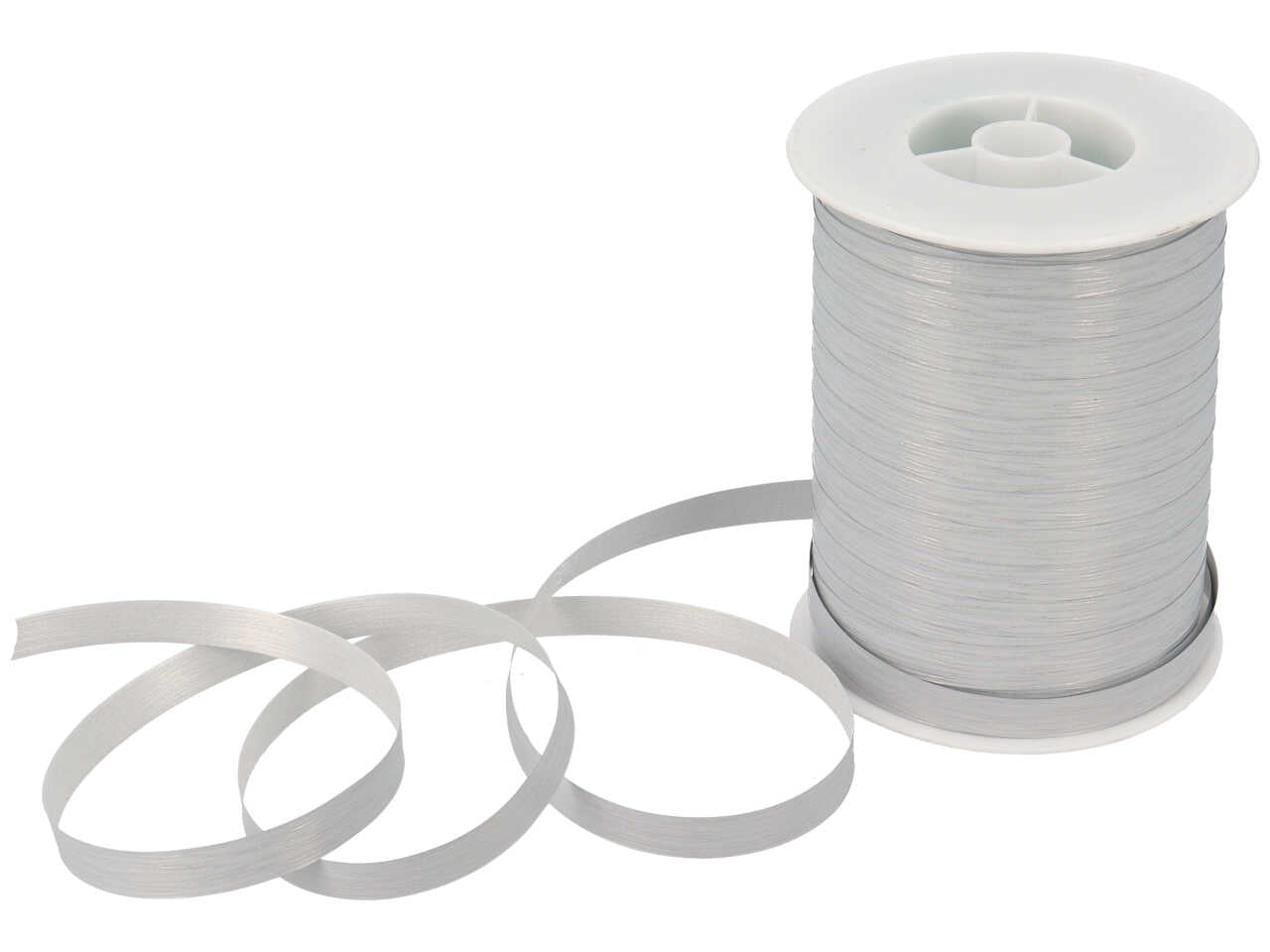 Nastro regalo bianco lucido monocromatico 1cmx250mt - Star