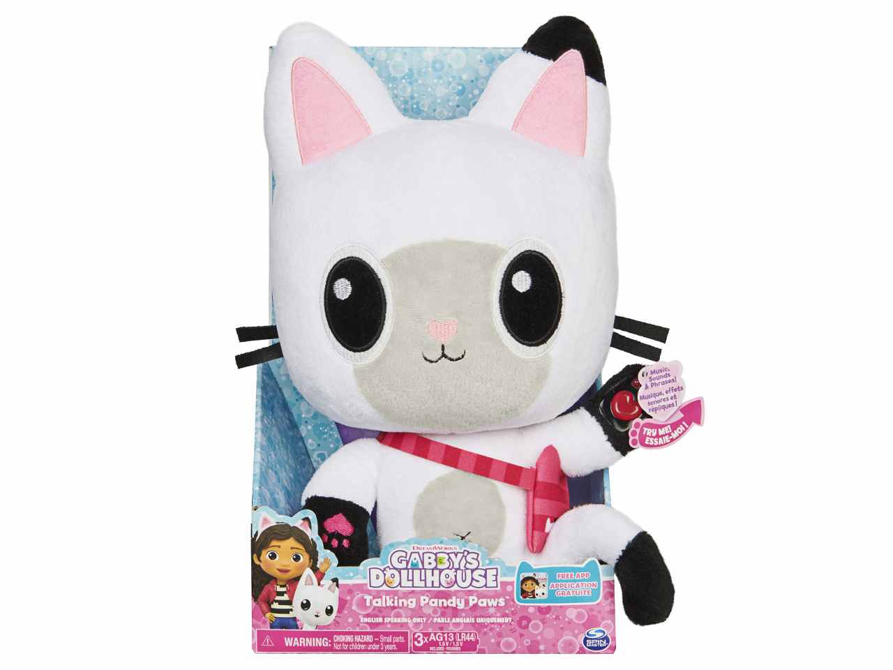 Gabby's dollhouse peluche pandy con funzioni