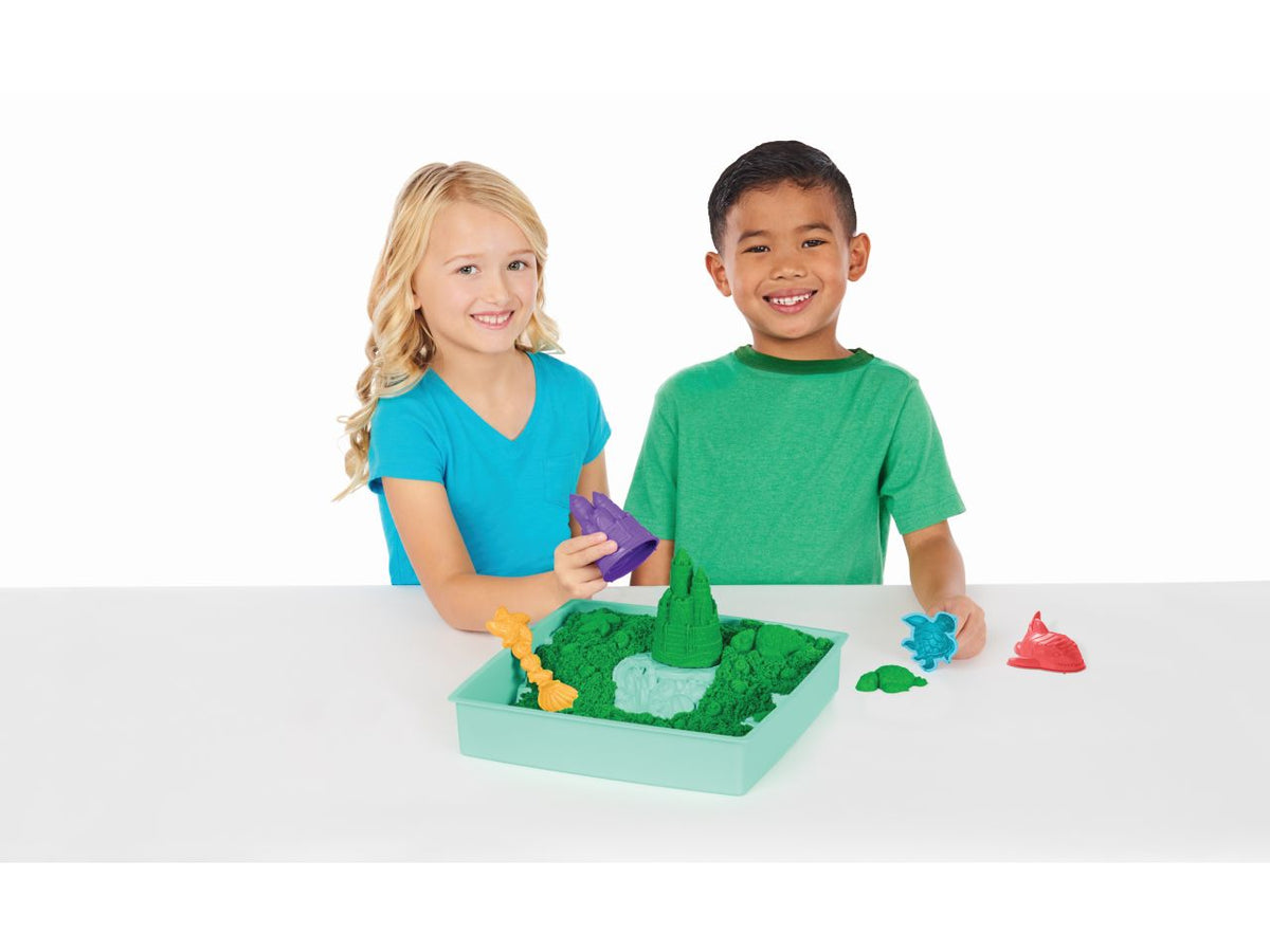 Kinetic sand playset castelli di sabbia assortito