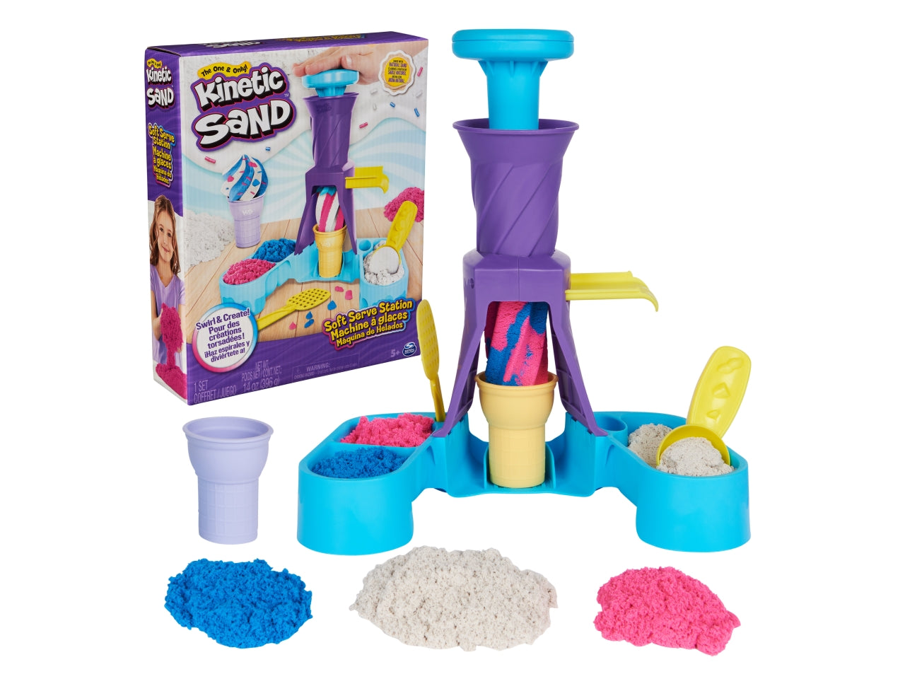 Kinetic Sandplayset gelateria colorata