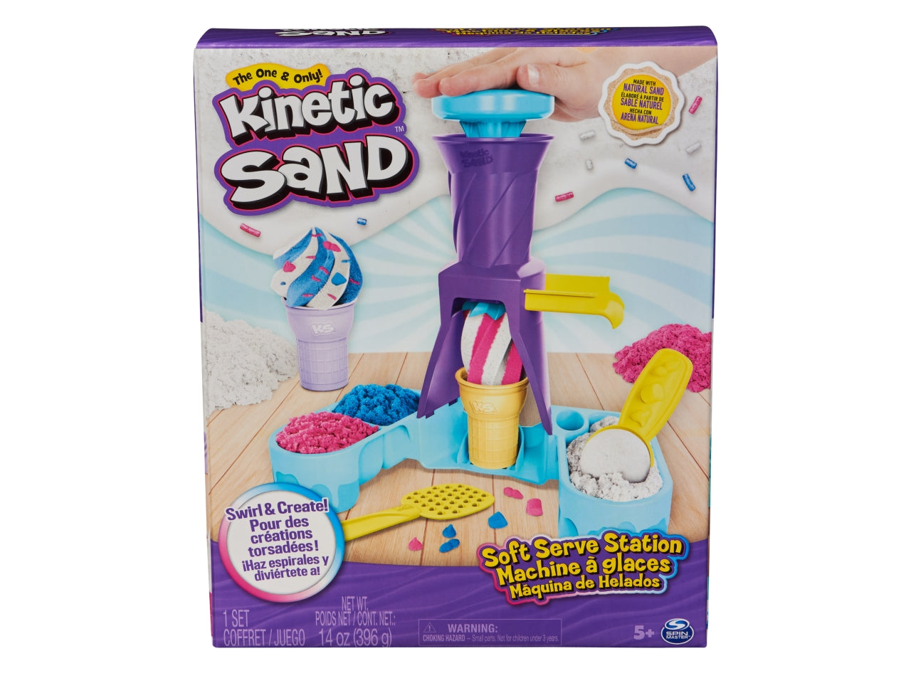 Kinetic Sandplayset gelateria colorata