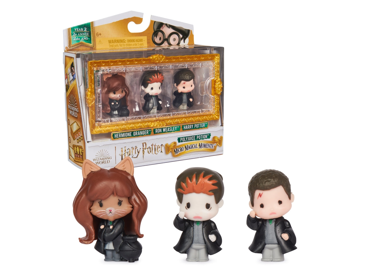 Wizarding world harry potter multi pack da 3 mini personaggi â versione b
