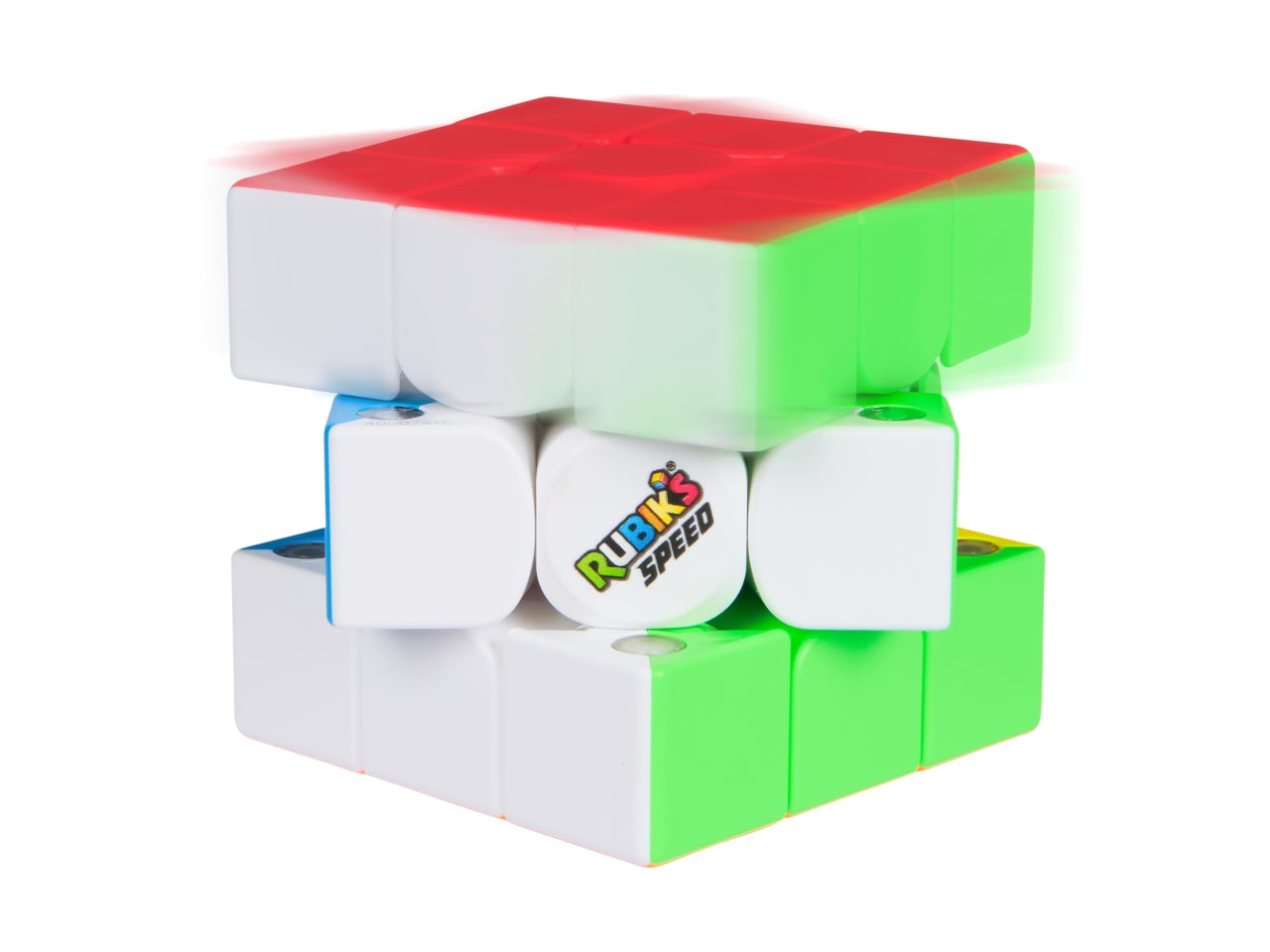 Cubo Rubik's 3x3 Speed: Plastica Multicolore, Magneti per StabilitÃ , EtÃ  8+, Design Senza Adesivi, Pre-lubrificato - Spin Master