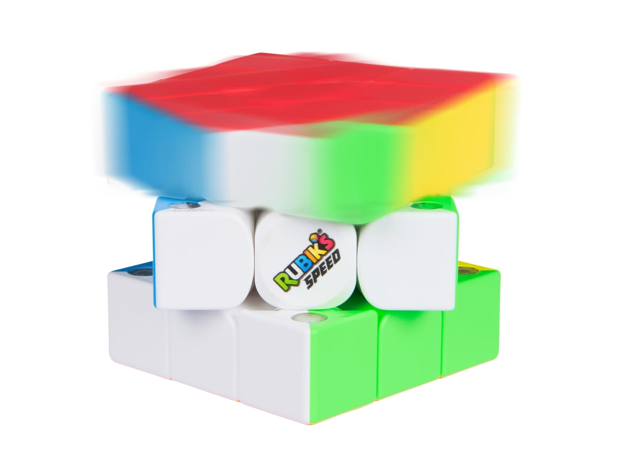 Cubo Rubik's 3x3 Speed: Plastica Multicolore, Magneti per StabilitÃ , EtÃ  8+, Design Senza Adesivi, Pre-lubrificato - Spin Master
