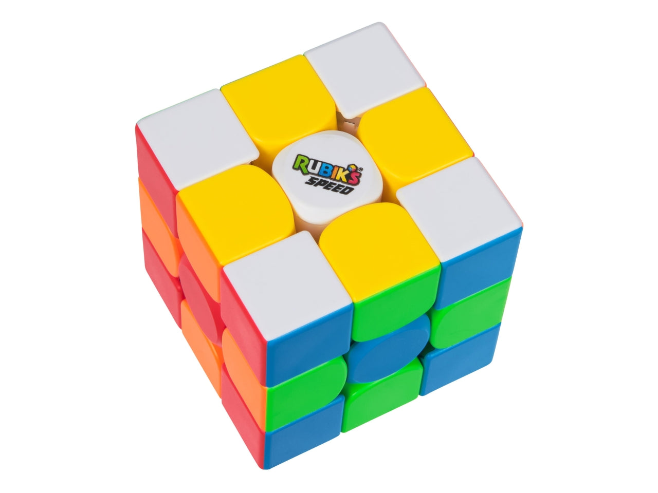 Cubo Rubik's 3x3 Speed: Plastica Multicolore, Magneti per StabilitÃ , EtÃ  8+, Design Senza Adesivi, Pre-lubrificato - Spin Master