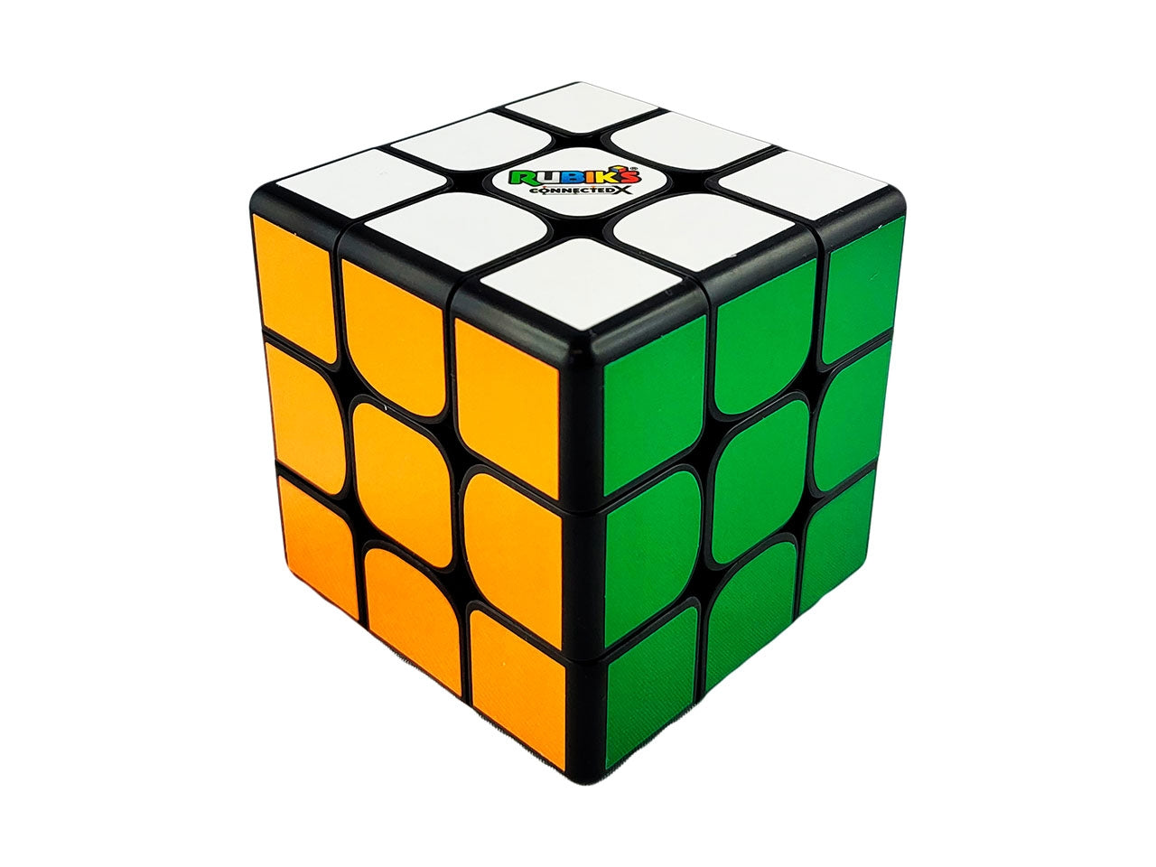 Cubo Rubik's 3x3 Connected X: Plastica Multicolore, Batteria LR1131F Inclusa, EtÃ  8+, Bluetooth Integrato, App Rubik's Connected - Spin Master
