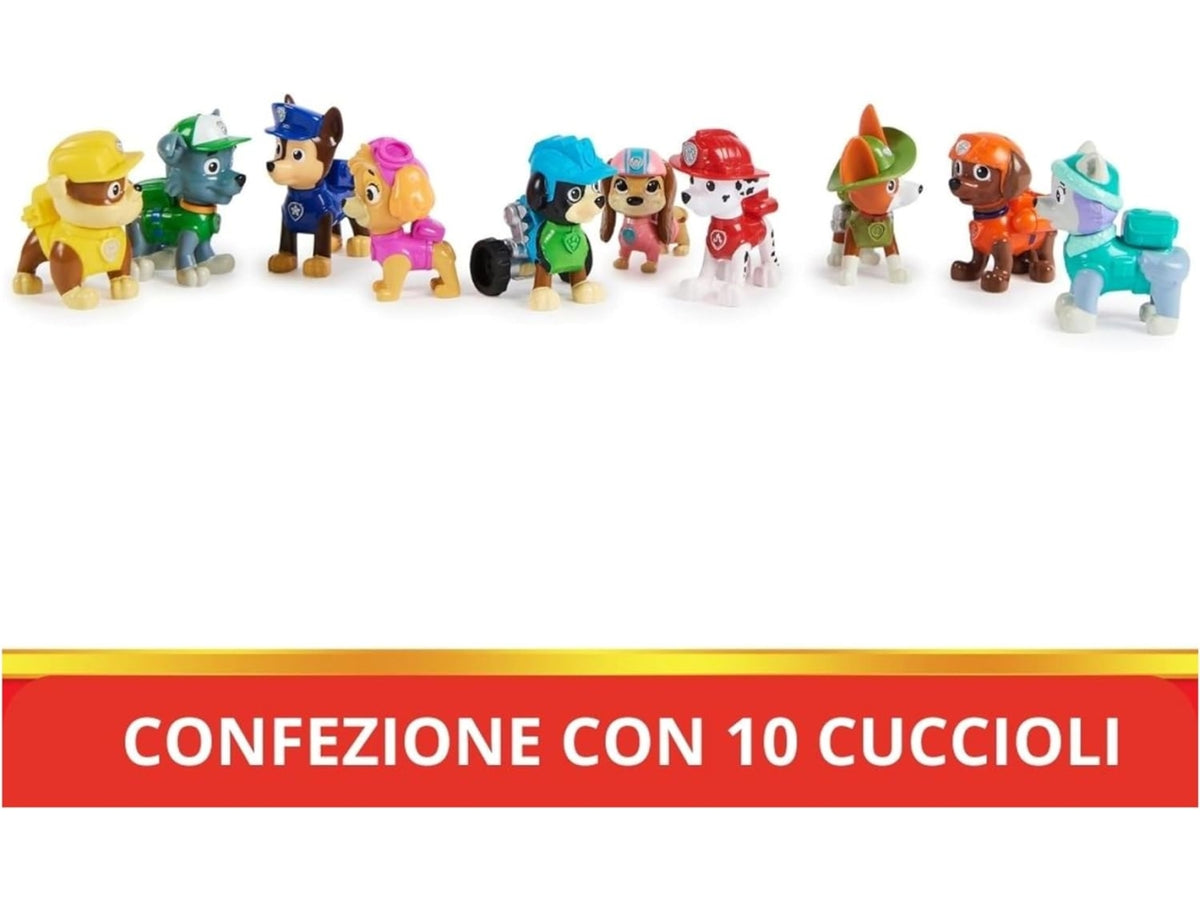 Paw Patrol all paws gift pack da 10 personaggi