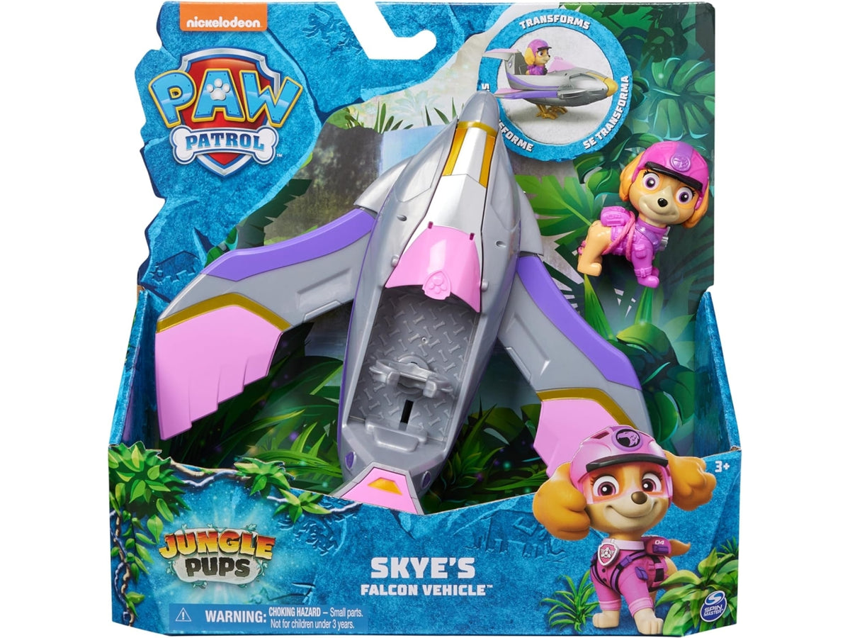 Paw Patrol veicolo giungla trasformabile di Skye, per bambini dai 3+ anni - Spin Master $