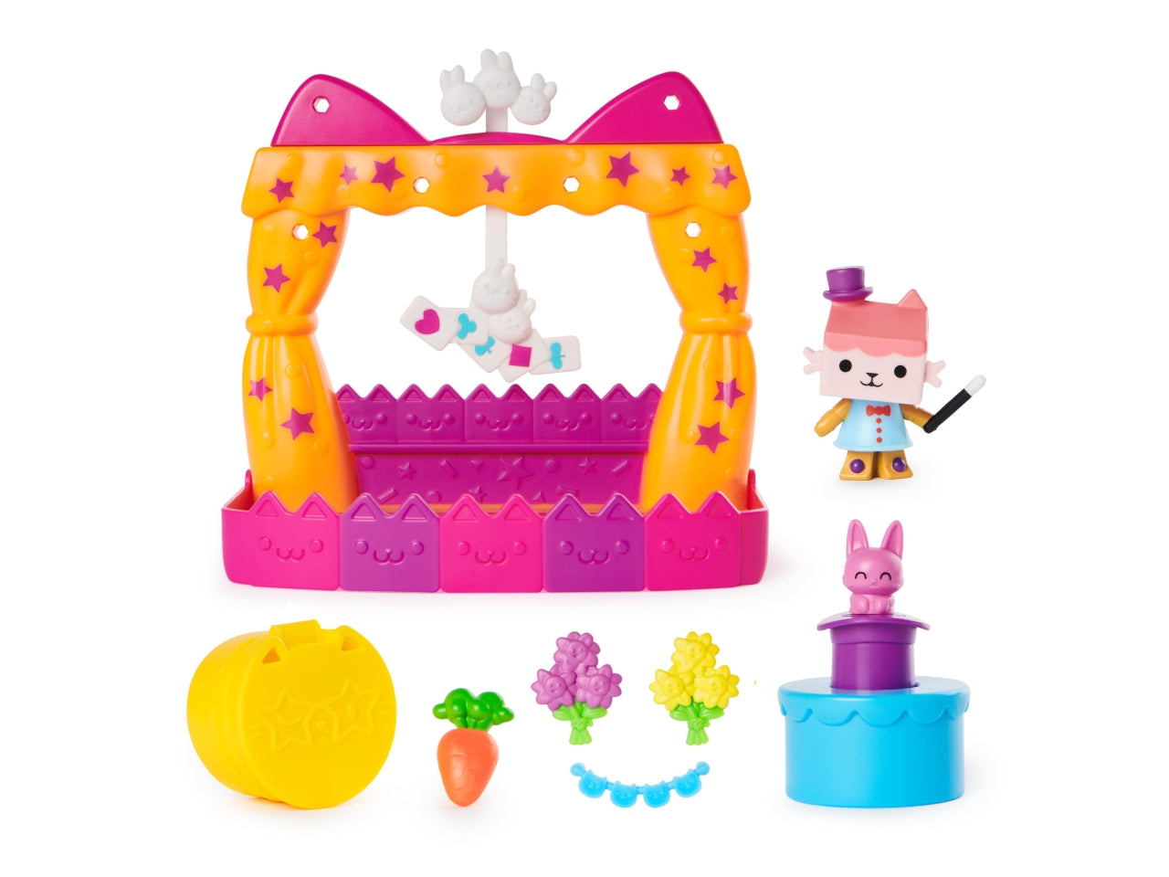 Gabby's Dollhouse i balconi della casa con personaggio, accessori e scatola a sorpresa per bambine di 3+ anni - Spin Master $