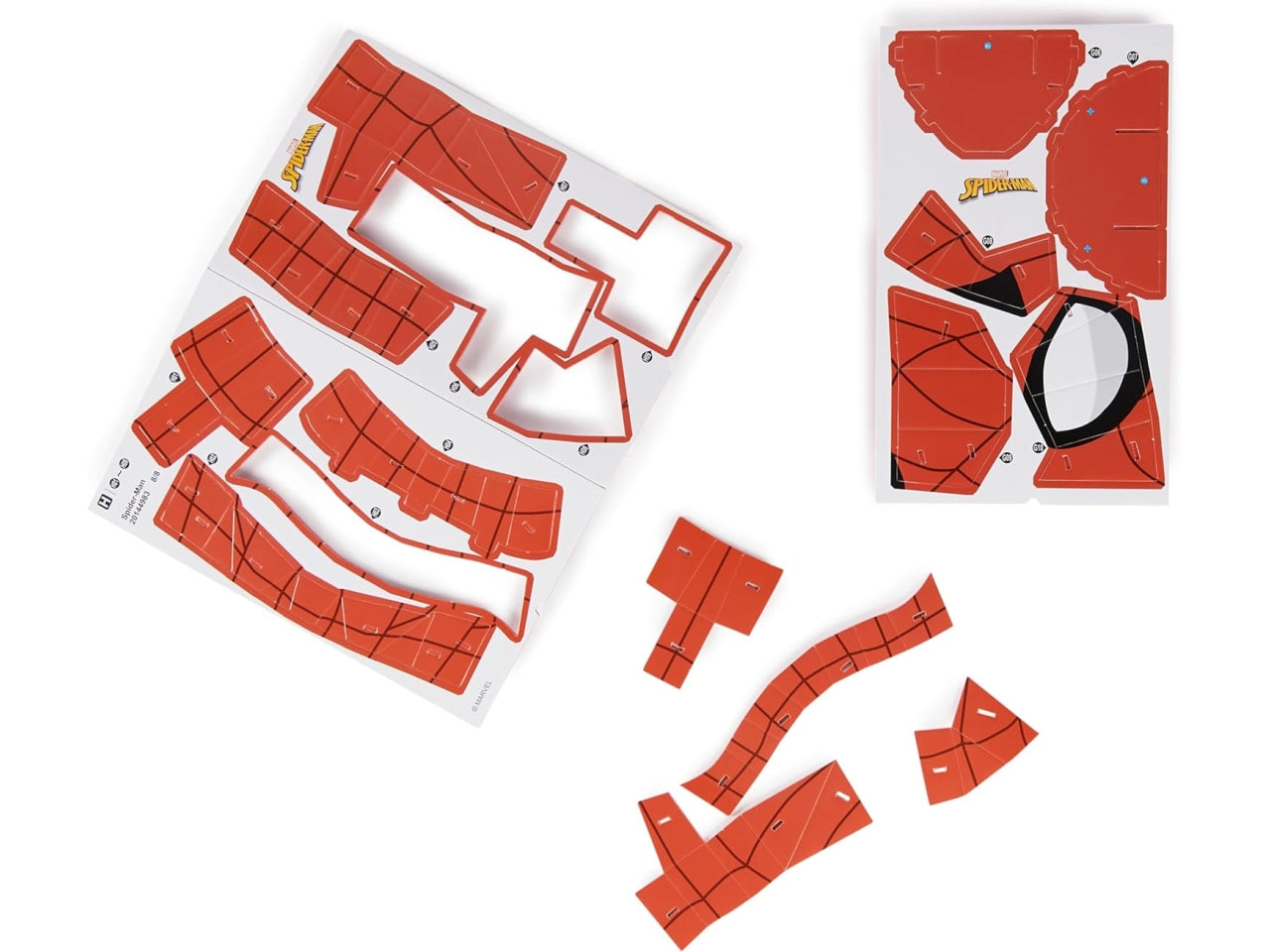 Puzzle 4D Build Spiderman maschera, kit di modellismo da 82 pezzi per ragazzi e adulti, 12+ anni - Spin Master $