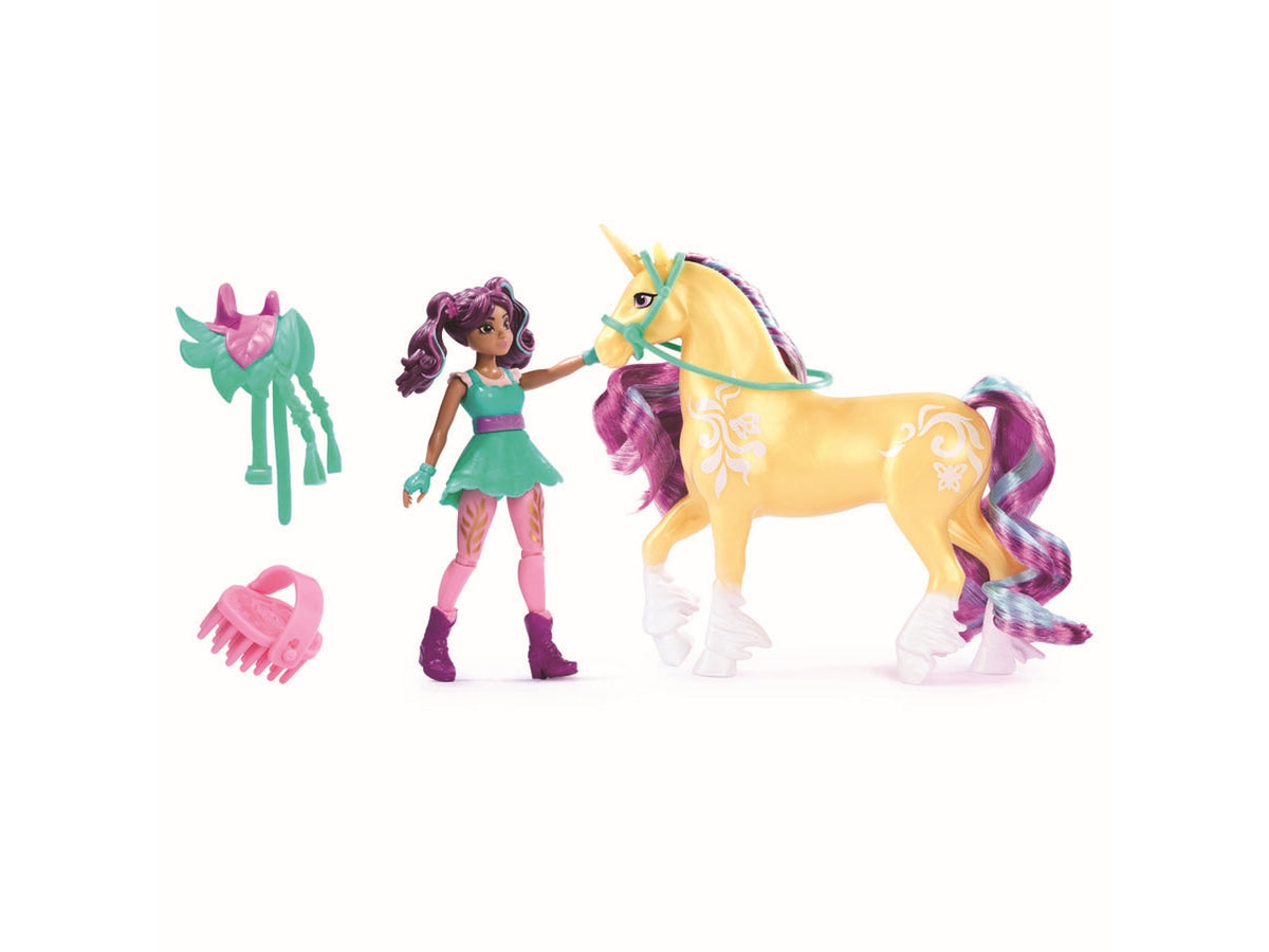 Unicorn academy small doll ava & leaf | Spin Master $