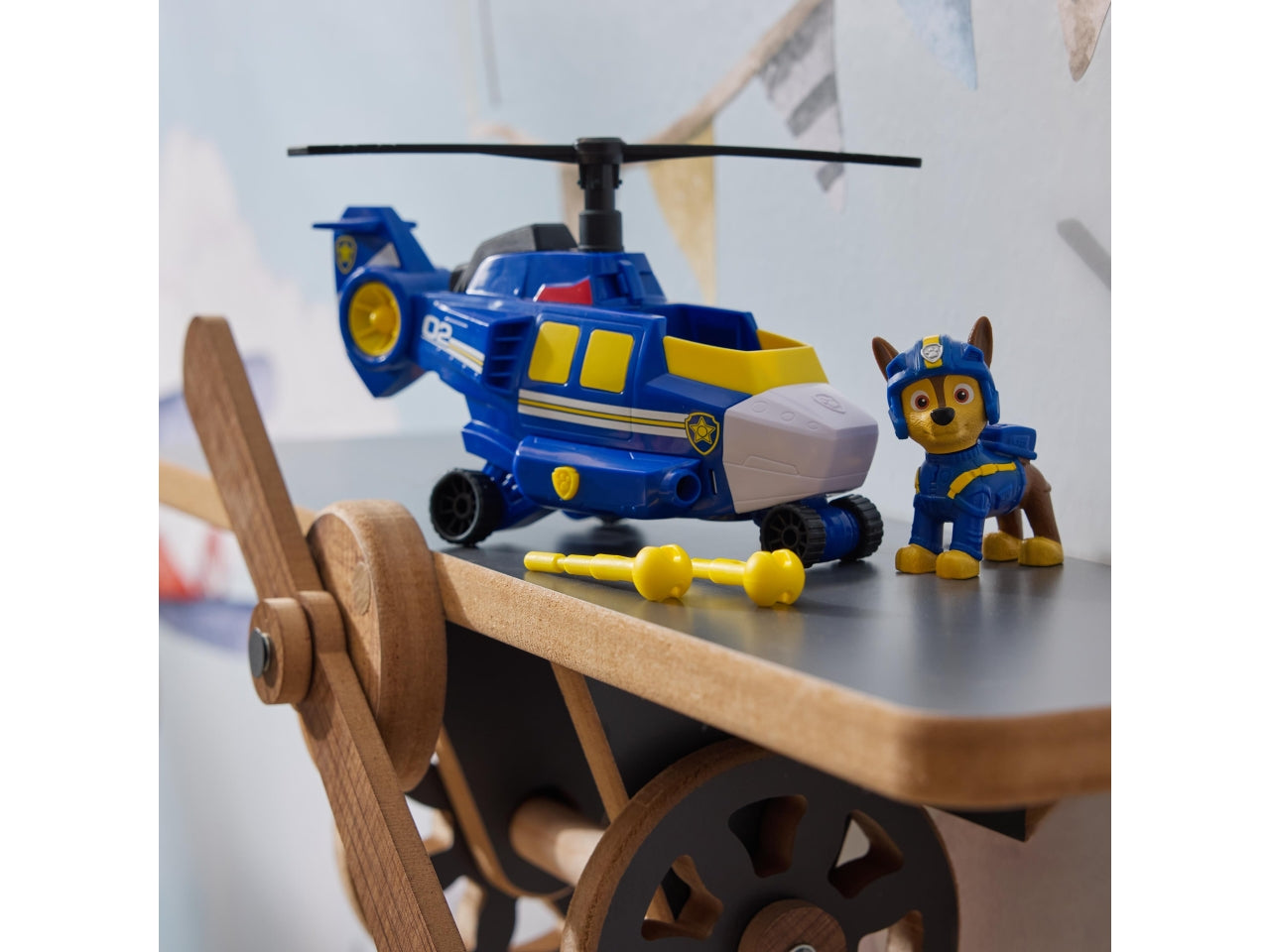 Paw patrol veicolo tematizzato air rescue chase