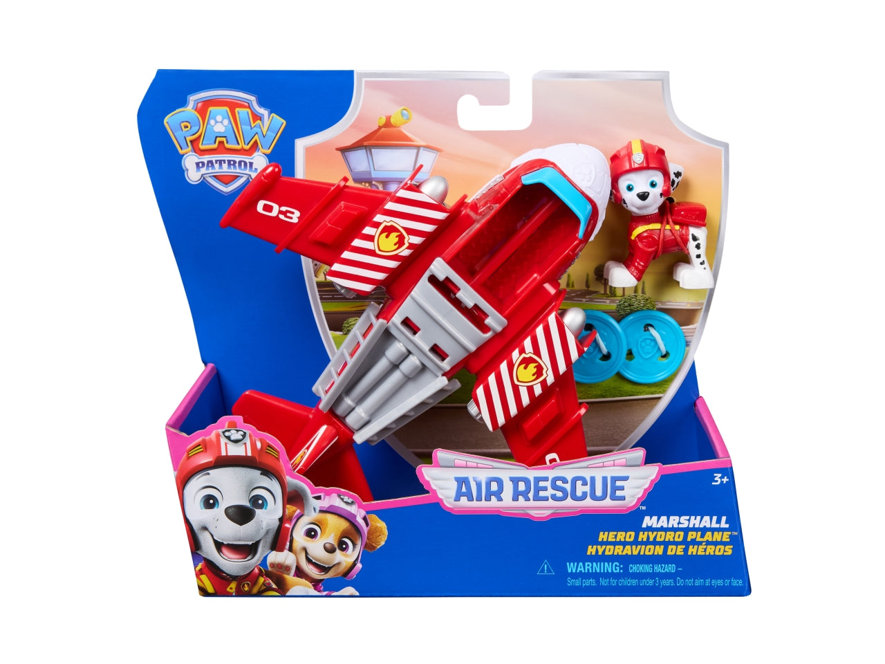 Paw patrol veicolo tematizzato air rescue marshall